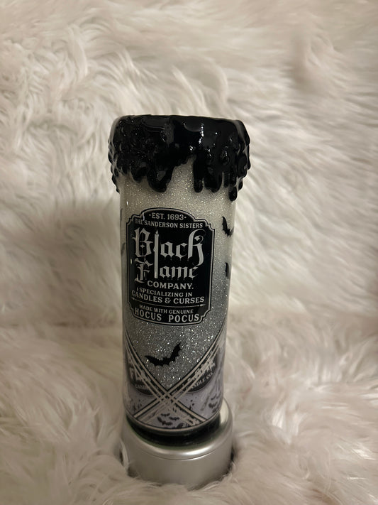 Black Flame Candle