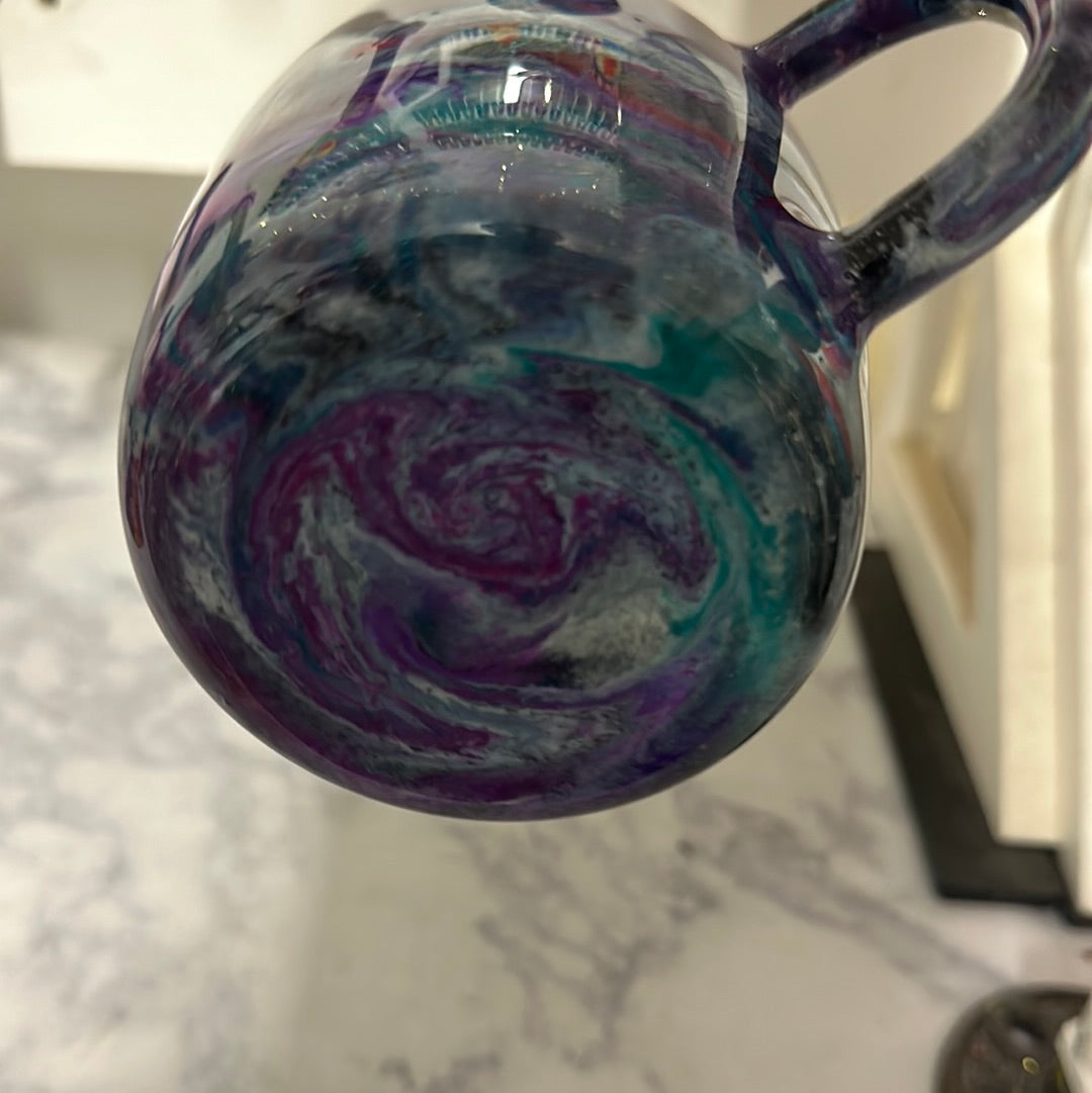 Ashlees Alcohol ink Coffe Cup